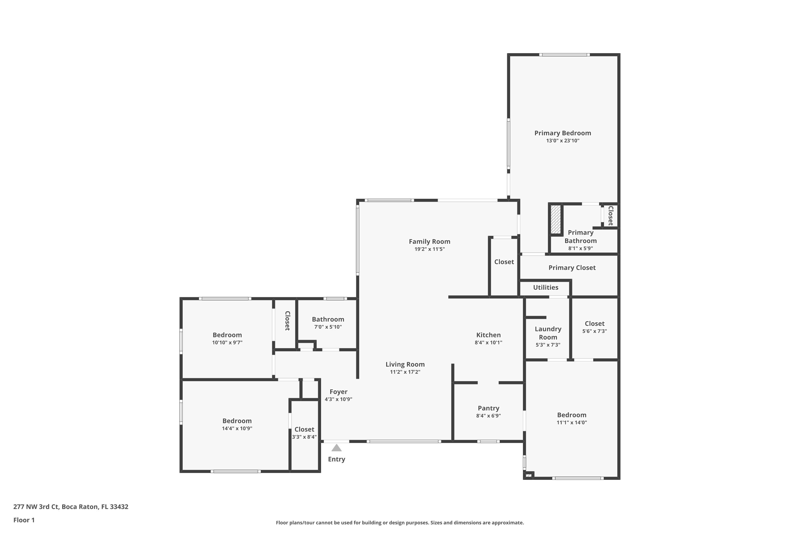 4 bedroom Single Family Residence at 277 NW 3rd Court, Beulah Heights, Boca Raton — photo 2