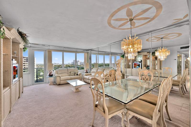 1 bedroom Stock Cooperative at 3233 NE 34th Street #1406, Coral Ridge Towers Co-Op, Fort Lauderdale — photo 3