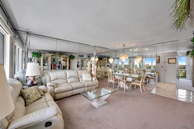 1 bedroom Stock Cooperative at 3233 NE 34th Street #1406, Coral Ridge Towers Co-Op, Fort Lauderdale — photo 5