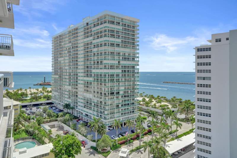1 bedroom Stock Cooperative at 1920 S Ocean Drive #1504, Atlantic Towers Co-Op, Fort Lauderdale — photo 3