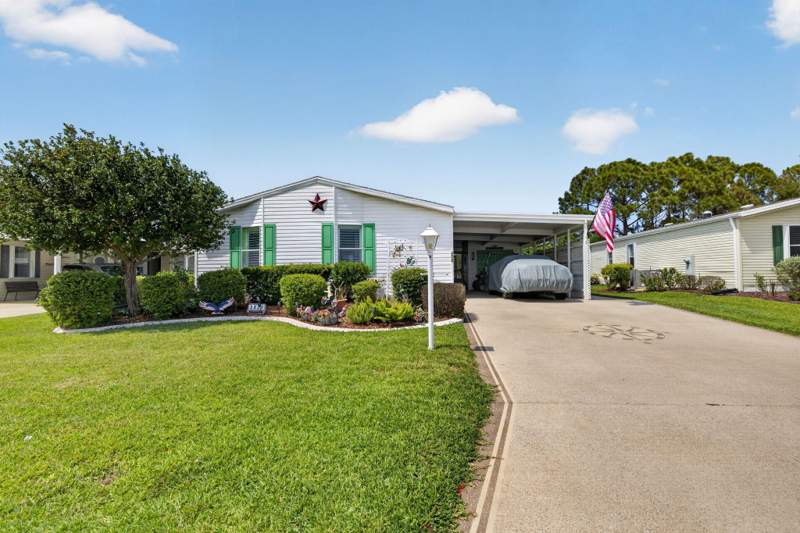 2 bedroom Manufactured Home at 2820 Eagle's Nest Way, Eagle'S Retreat At Savanna Club Phase 2, Port St. Lucie — photo 3