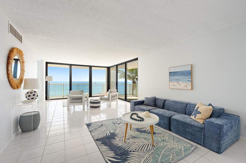 2 bedroom Condominium at 5480 N Ocean Drive #A5b, Dunes Towers Condo, Singer Island — photo 4