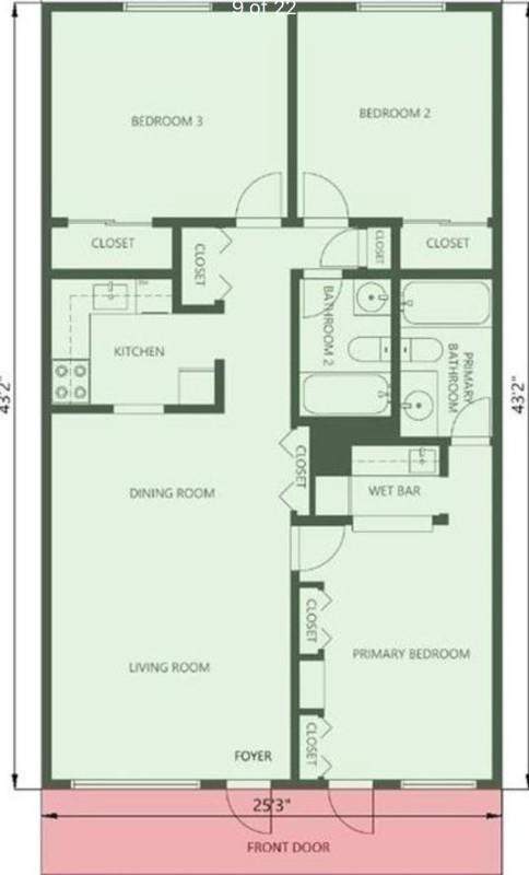 3 bedroom Condominium at 701 Pine Drive #107, Canadian Ocean Breeze Con, Pompano Beach — photo 4