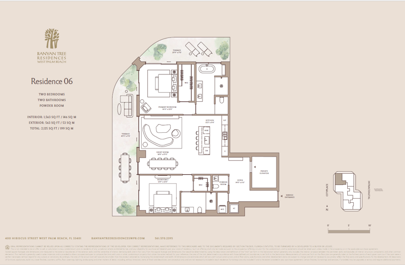 2 bedroom Condominium at 400 Hibiscus Street #1606, Model Land Co, West Palm Beach — photo 2