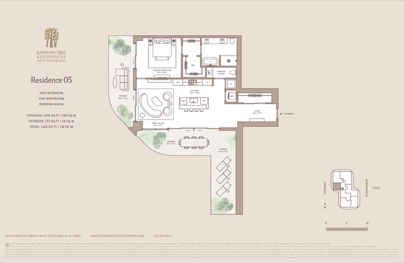 1 bedroom Condominium at 400 Hibiscus Street #1105, Model Land Co, West Palm Beach — photo 2