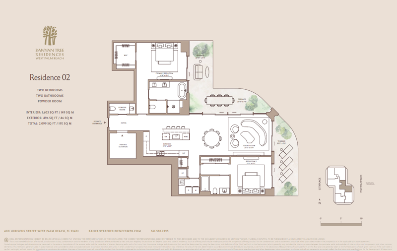 2 bedroom Condominium at 400 Hibiscus Street #1202, Model Land Co, West Palm Beach — photo 2