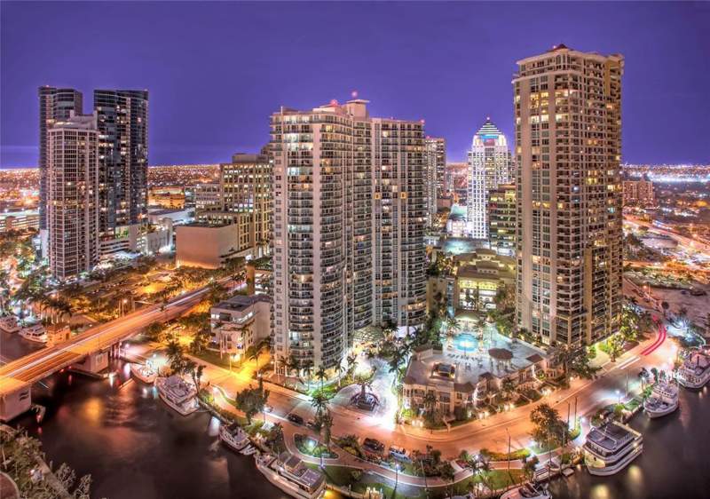 1 bedroom Condominium at 347 N New River Drive #2707, Watergarden Condo, Fort Lauderdale — photo 2
