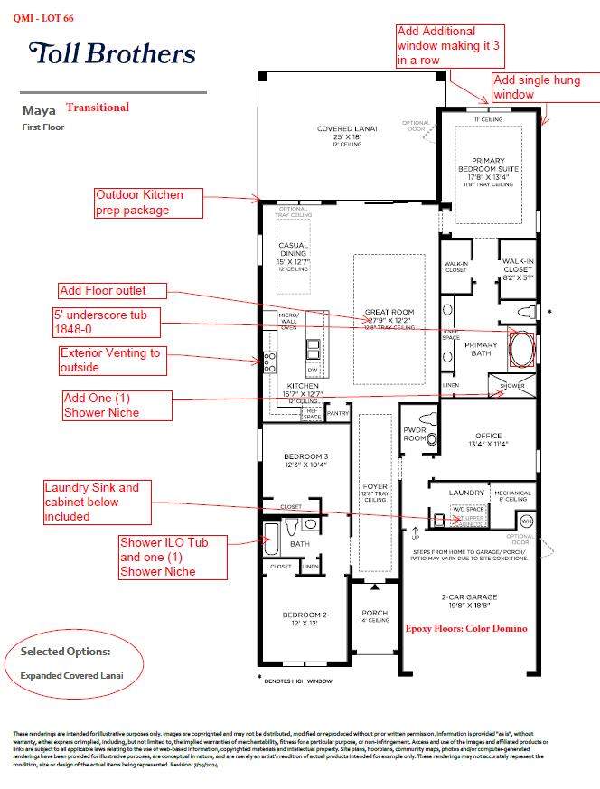3 bedroom Single Family Residence at 10219 Timber Creek Way, Avenir Site Plan 2 Pod Lt 66, Palm Beach Gardens — photo 3