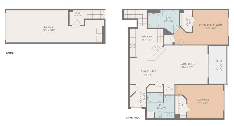 2 bedroom Condominium at 6206 Myrtlewood Circle, Fiore At The Gardens Condo, Palm Beach Gardens — photo 3