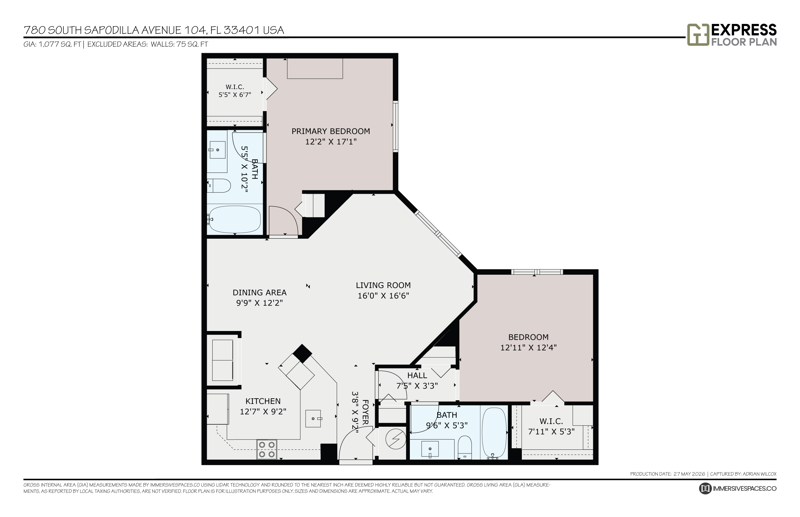 2 bedroom Condominium at 780 S Sapodilla Avenue #104, Courtyards In Cityplace Condo, West Palm Beach — photo 3