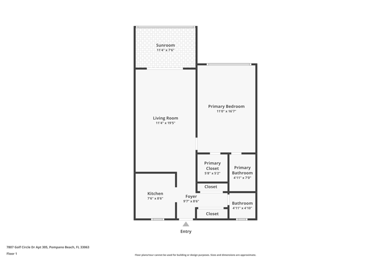 1 bedroom Condominium at 7807 Golf Cir Drive #H 305, Oriole Golf & Tennis Club, Margate — photo 3