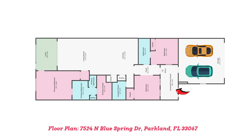3 bedroom Villa at 7524 N Blue Spring Drive, McJunkin Farms Plat, Parkland — photo 2
