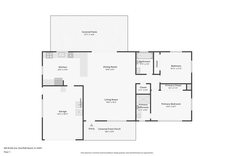 2 bedroom Single Family Residence at 500 SE 8th Avenue, Deerfield Beach Gardens, Deerfield Beach — photo 2