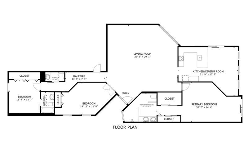 3 bedroom Single Family Residence at 9101 Baybury Lane, Breakers West 13, West Palm Beach — photo 3