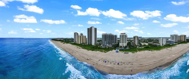 2 bedroom Condominium at 3100 N Ocean Drive #H-1708, Amrit Ocean Resort Condo, Singer Island — photo 5