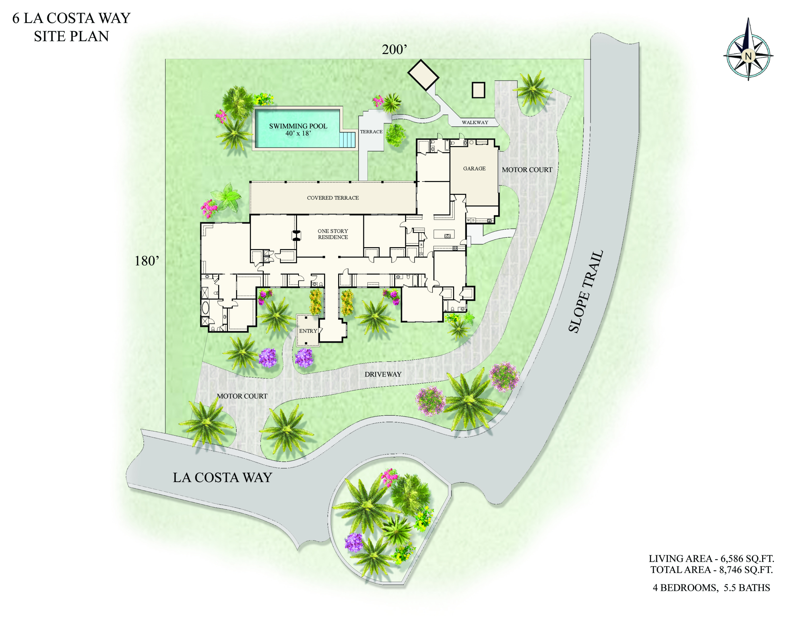 4 bedroom Single Family Residence at 6 La Costa Way, Palama Estates, Palm Beach — photo 4