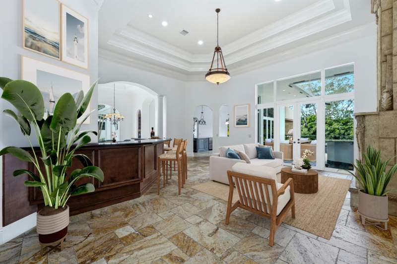 4 bedroom Single Family Residence at 608 Inlet Road, North Palm Beach Village, North Palm Beach — photo 4