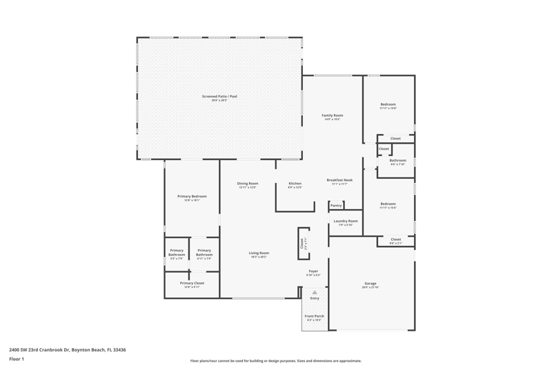 3 bedroom Single Family Residence at 2400 SW 23rd Cranbrook Drive, Cranbrook Lake Estates, Boynton Beach — photo 2