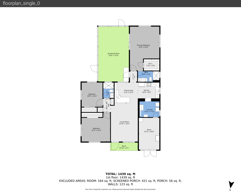 3 bedroom Single Family Residence at 2834 Adams Street, Hollywood Little Ranches, Hollywood — photo 2