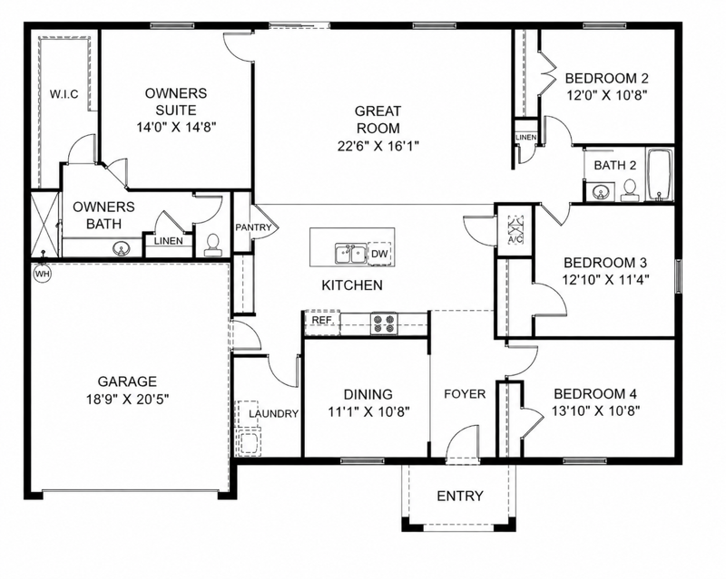 4 bedroom Single Family Residence at 201 SW North Wakefield Circle, Port St Lucie Section 34, Port St. Lucie — photo 3