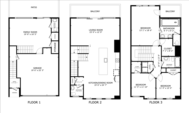 3 bedroom Townhouse at 2900 NE 12th Terrace #25, Pointe @ Middle River, Oakland Park — photo 2