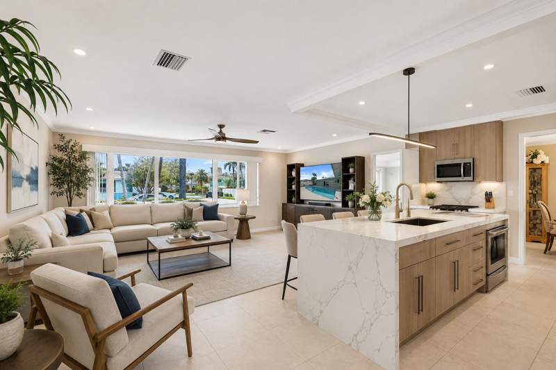4 bedroom Single Family Residence at 3001 NE 45th Street, Venetian Isles 3rd Sec, Lighthouse Point — photo 5