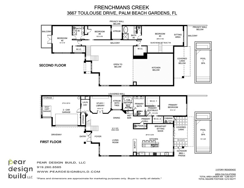 4 bedroom Single Family Residence at 3667 Toulouse Drive, Frenchmans Creek Par E-5, Palm Beach Gardens — photo 2