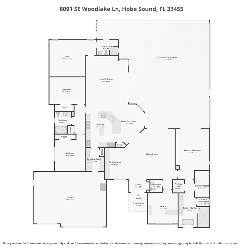 4 bedroom Single Family Residence at 8091 SE Woodlake Lane, Lost Lake The Falls, Hobe Sound — photo 3