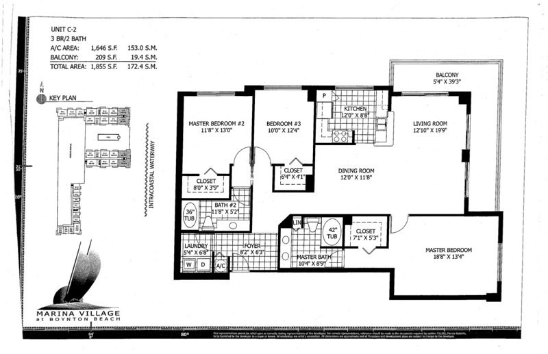 3 bedroom Condominium at 625 Casa Loma Boulevard #1002, Marina Village At Boynton Beach Condo, Boynton Beach — photo 2