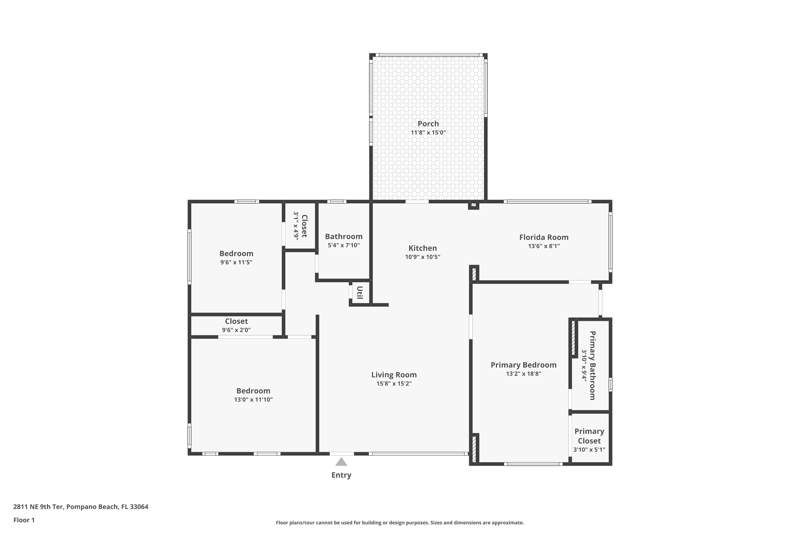 3 bedroom Single Family Residence at 2811 NE 9th Terrace, Cresthaven No 10, Pompano Beach — photo 3