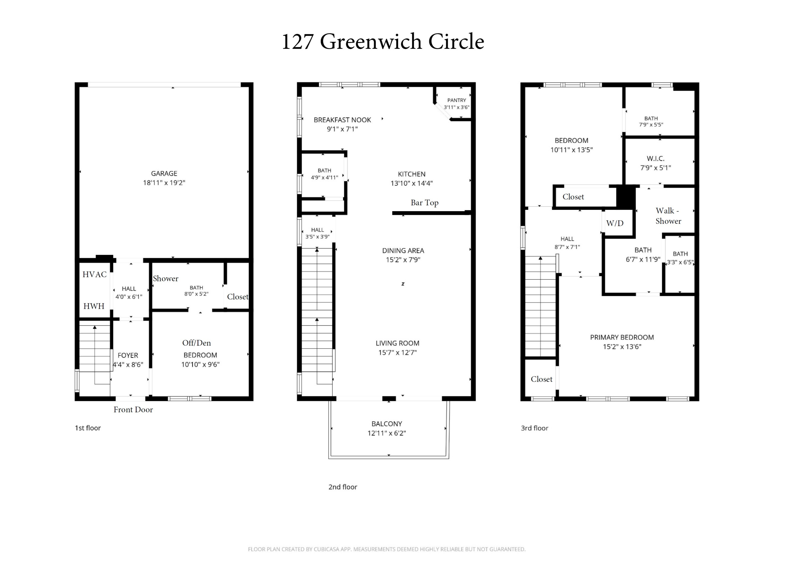 3 bedroom Townhouse at 127 Greenwich Circle, Greenwich, Jupiter — photo 3
