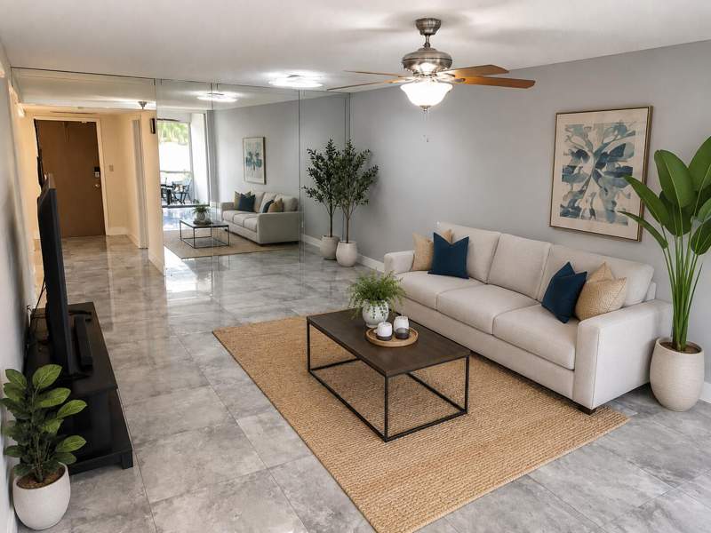2 bedroom Condominium at 575 Oaks Lane #109, No 61 Palm-Aire Country Club, Pompano Beach — photo 2