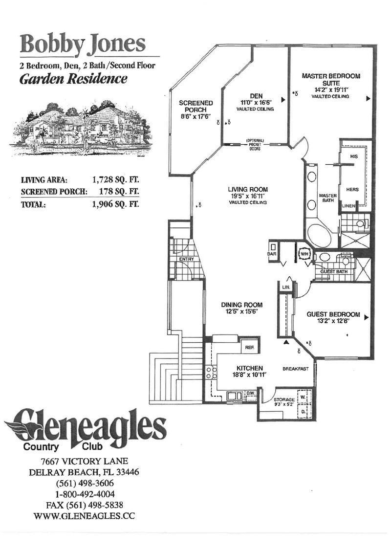 2 bedroom Condominium at 15791 Loch Maree Lane #5206, GLENEAGLES CONDO III, Delray Beach — photo 2