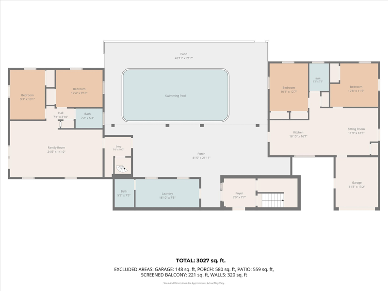 6 bedroom Single Family Residence at 801 S B Street, Lake Worth Town Of, Lake Worth Beach — photo 2