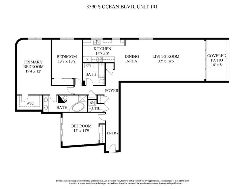 3 bedroom Condominium at 3590 S Ocean Boulevard #101, Mayfair House Condo, South Palm Beach — photo 2