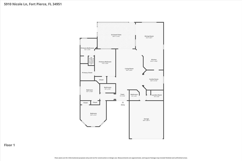 3 bedroom Single Family Residence at 5910 Nicole Lane, Portofino Shores , Fort Pierce — photo 2