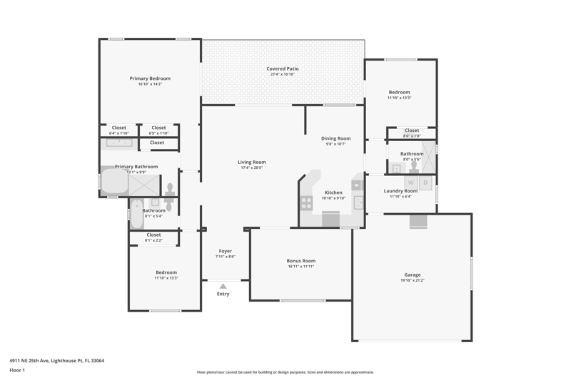 3 bedroom Single Family Residence at 4911 NE 25th Avenue, Coral Key Villas 2nd Sec, Lighthouse Point — photo 2
