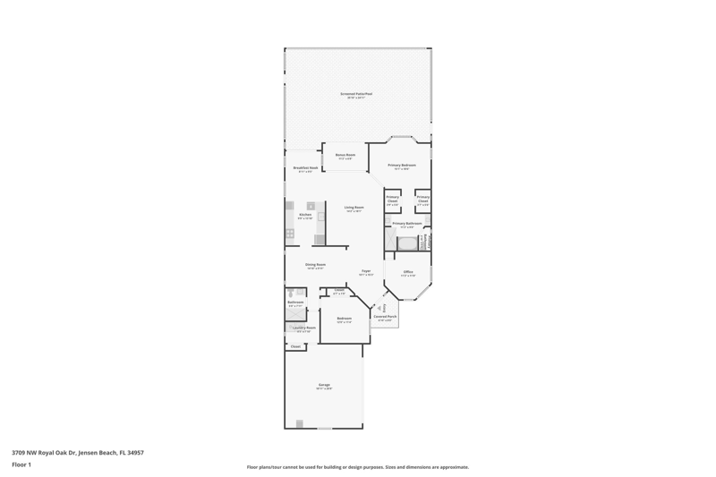 3 bedroom Single Family Residence at 3709 NW Royal Oak Drive, Jensen Beach Golf And Country Club, Jensen Beach — photo 3