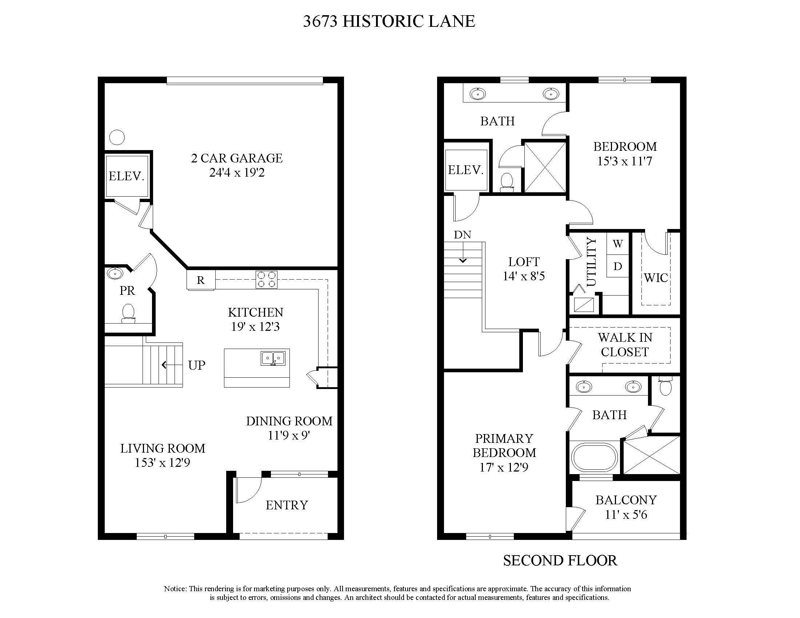 2 bedroom Townhouse at 3673 Historic Lane, Villas on Antique Row, West Palm Beach — photo 2
