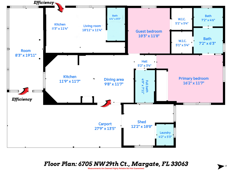 3 bedroom Mobile Home at 6705 NW 29th Court, Coral Cay Plantation, Margate — photo 3