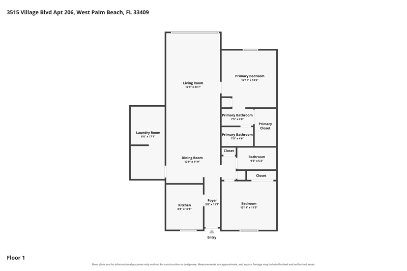 2 bedroom Condominium at 3515 Village Boulevard #206, Whitehall Village, West Palm Beach — photo 2