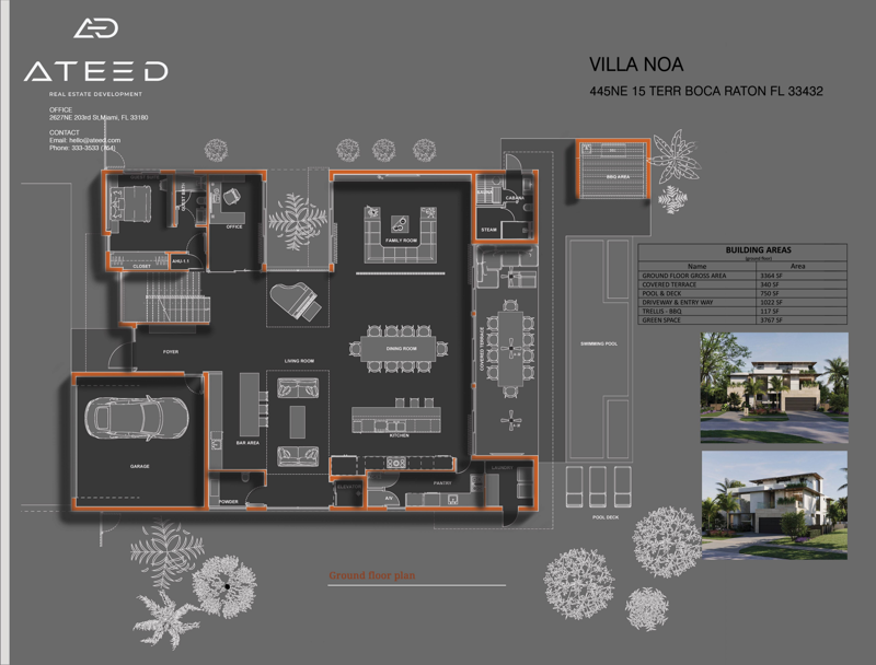 5 bedroom Single Family Residence at 445 NE 15th Terrace, Whisem Unit B, Boca Raton — photo 2