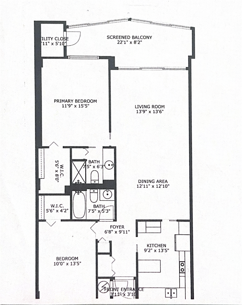 2 bedroom Condominium at 3300 S Ocean Boulevard #1021-C, Seagate Of Highland Condo, Highland Beach — photo 2