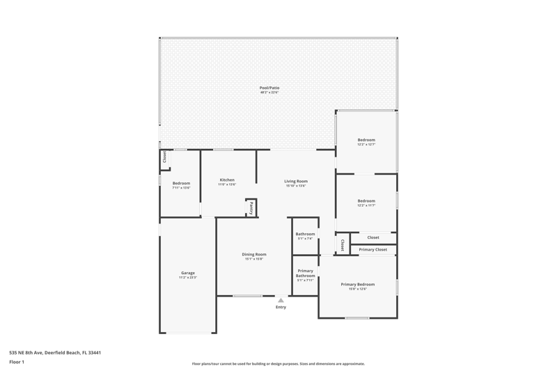 3 bedroom Single Family Residence at 535 NE 8th Avenue, Twin Oaks 1st Add, Deerfield Beach — photo 2