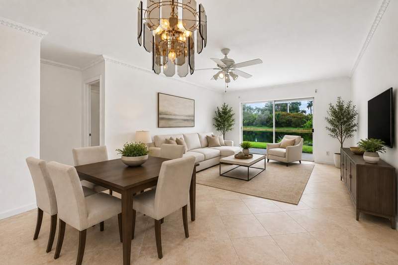 2 bedroom Villa at 8829 Bella Vista Drive #282, Boca Lakes Condo, Boca Raton — photo 3