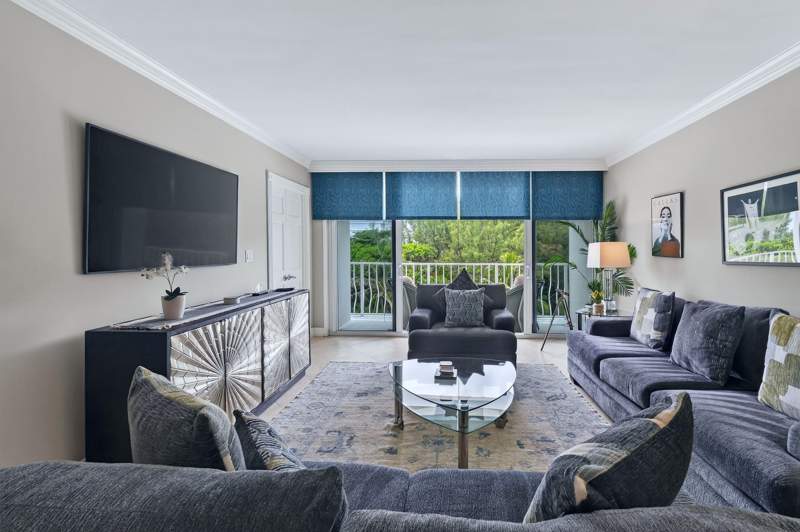 1 bedroom Stock Cooperative at 2774 S Ocean Boulevard #506, Ambassador South Dev Corp, Palm Beach — photo 5