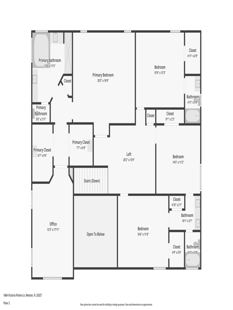 5 bedroom Single Family Residence at 1664 Victoria Pointe Lane, Sector 7-Parcel W, Weston — photo 4