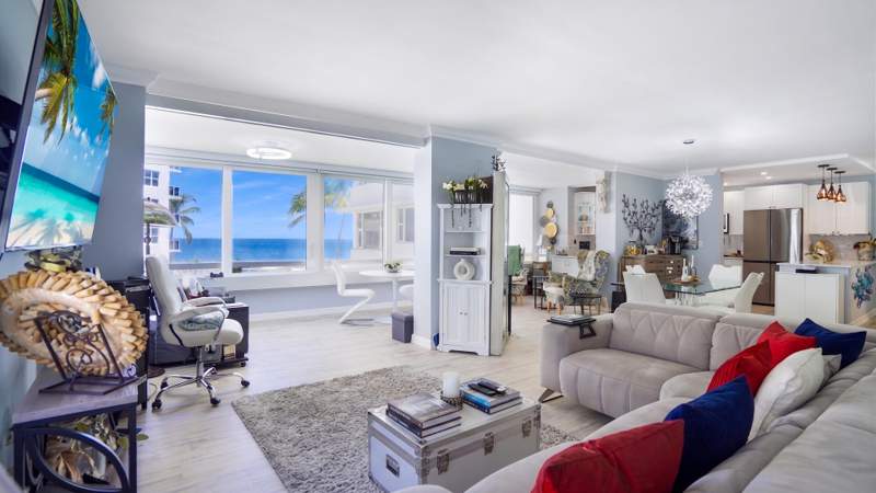 2 bedroom Stock Cooperative at 3600 Galt Ocean Drive #2C, Edgewater Arms, Fort Lauderdale — photo 3