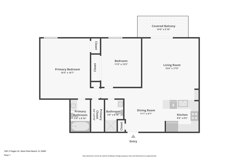 2 bedroom Condominium at 1501 S Flagler Drive #4B, Norton Park Place Condo, West Palm Beach — photo 3