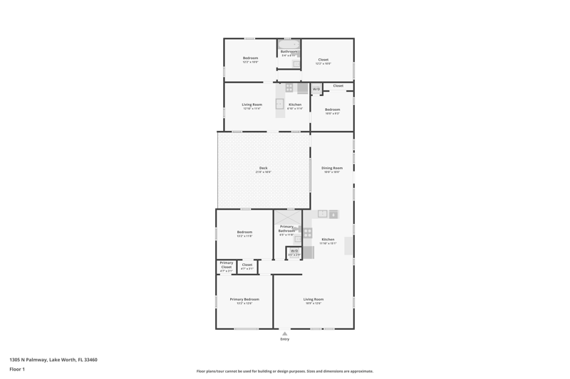 4 bedroom Single Family Residence at 1305 N Palmway, North Lake Worth, Lake Worth Beach — photo 2